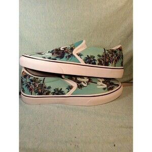 Radd Chilling With Palm Trees slip-on sneakers Sz 9.5